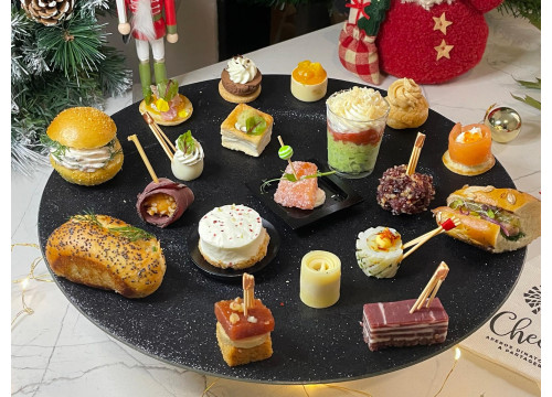 Buffet Cocktail Dinatoire Noel 18 pièces  - 20 pers